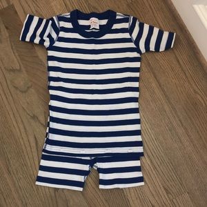 Hanna Andersson organic PJ set SZ 6/7